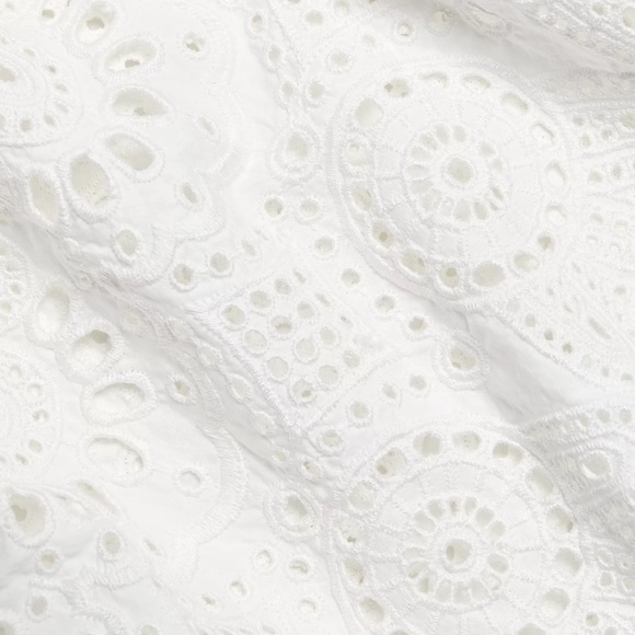 NWT Ulla Johnson Nacisa Maxi Dress Pristine White Eyelet Off Shoulder Sz 2 $925 - Picture 7 of 16